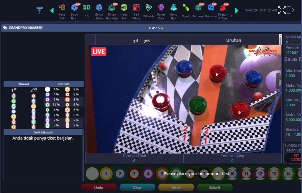 Grand Prix Livegame